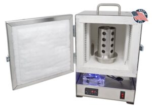 TableTop Hi-Temp 2200° Burnout Oven Kiln — Small but MIGHTY, Heats to 2200°F FAST